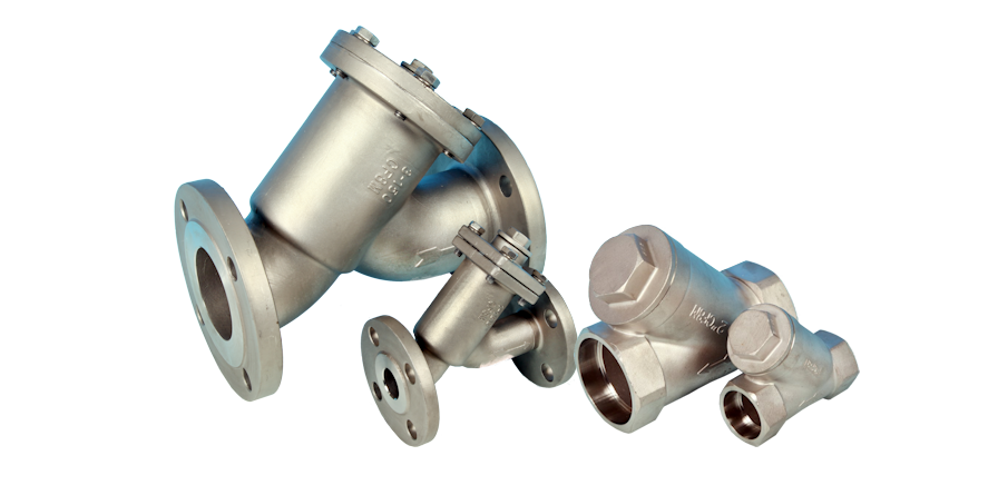 stainless steel strainers valves