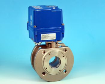 Stainless Steel Electric Actuators Wafer Flanged Full Bore Actuated Ball Valve PN16/40 End Connections