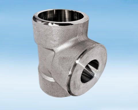 High Pressure Stainless Steel Socket Weld Reducing Tee 316L
