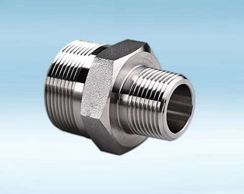 High Pressure Stainless Steel Hexagon Reducing Nipple 316L