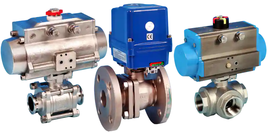Stainless Steel actuated valves