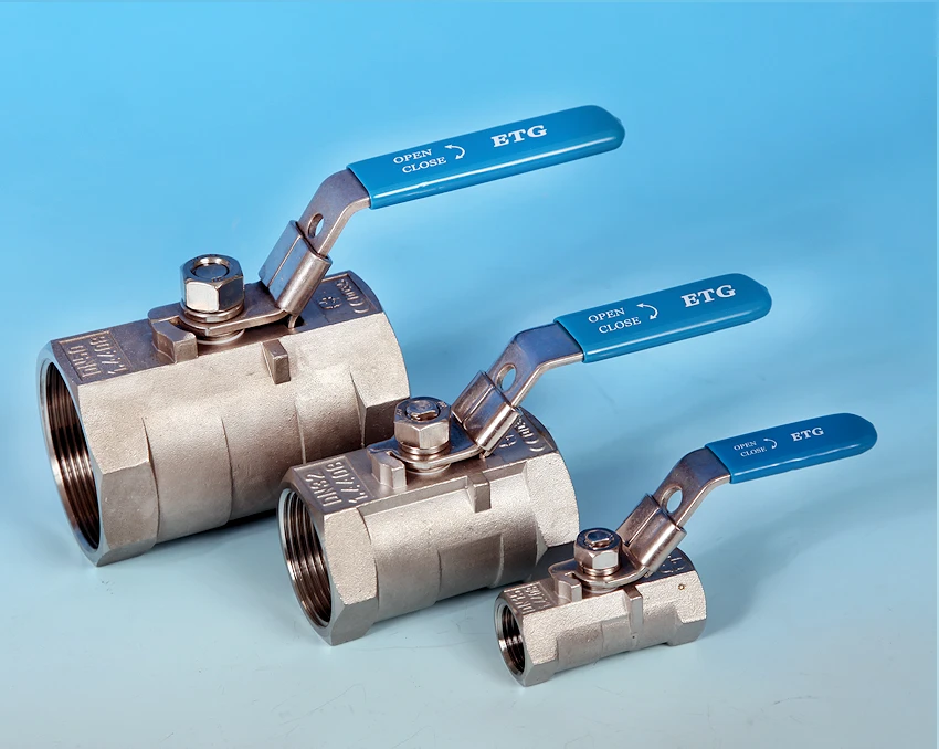 S/S 1-Pce Reduced Bore Ball Valve lever operated