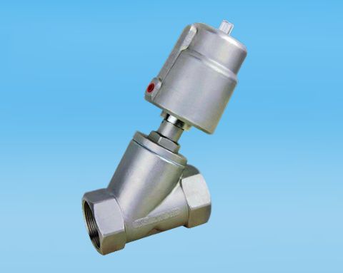 stainless steel 2 Way Stainless Steel Direct Acting Angle Seat Valve