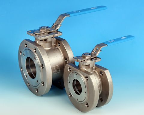 stainless steel Wafer Pattern Flanged DIN PN16/40 Ball Valve